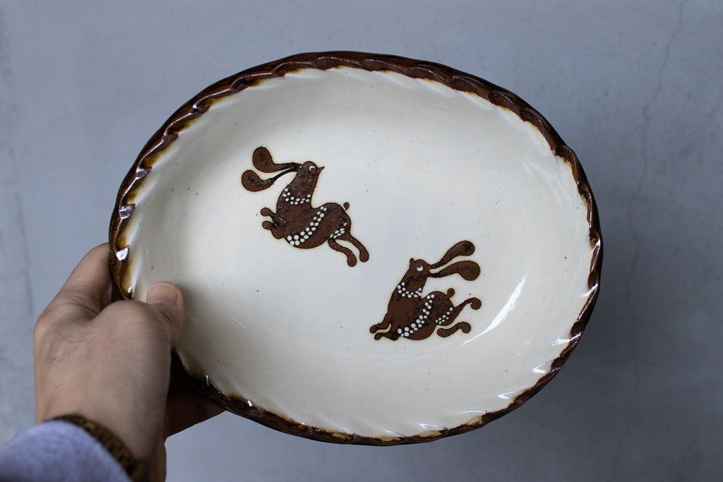 小島鉄平 / 楕円皿