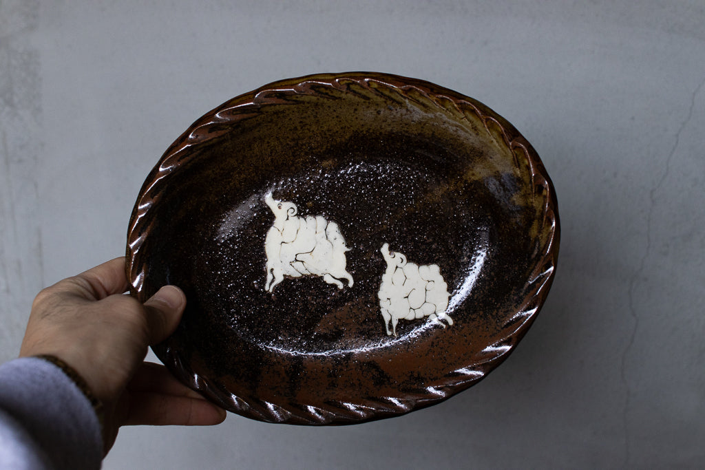 小島鉄平 / 楕円皿