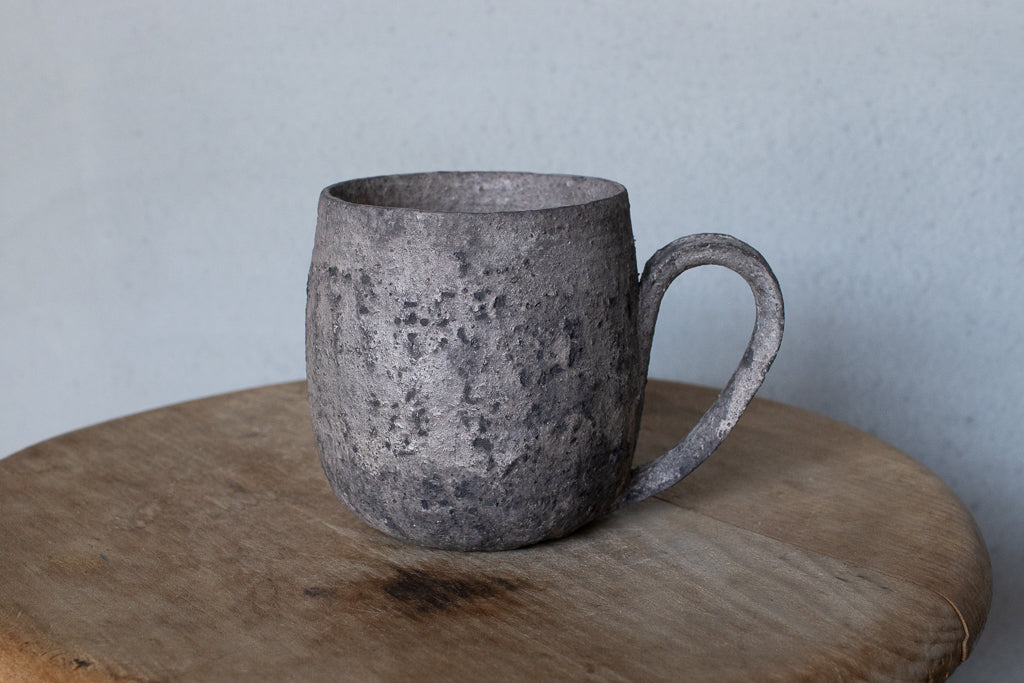 栁川晶子 / マグカップ タル 銀彩