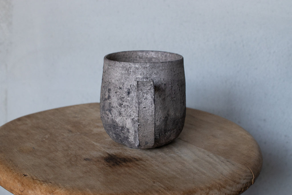 栁川晶子 / マグカップ タル 銀彩