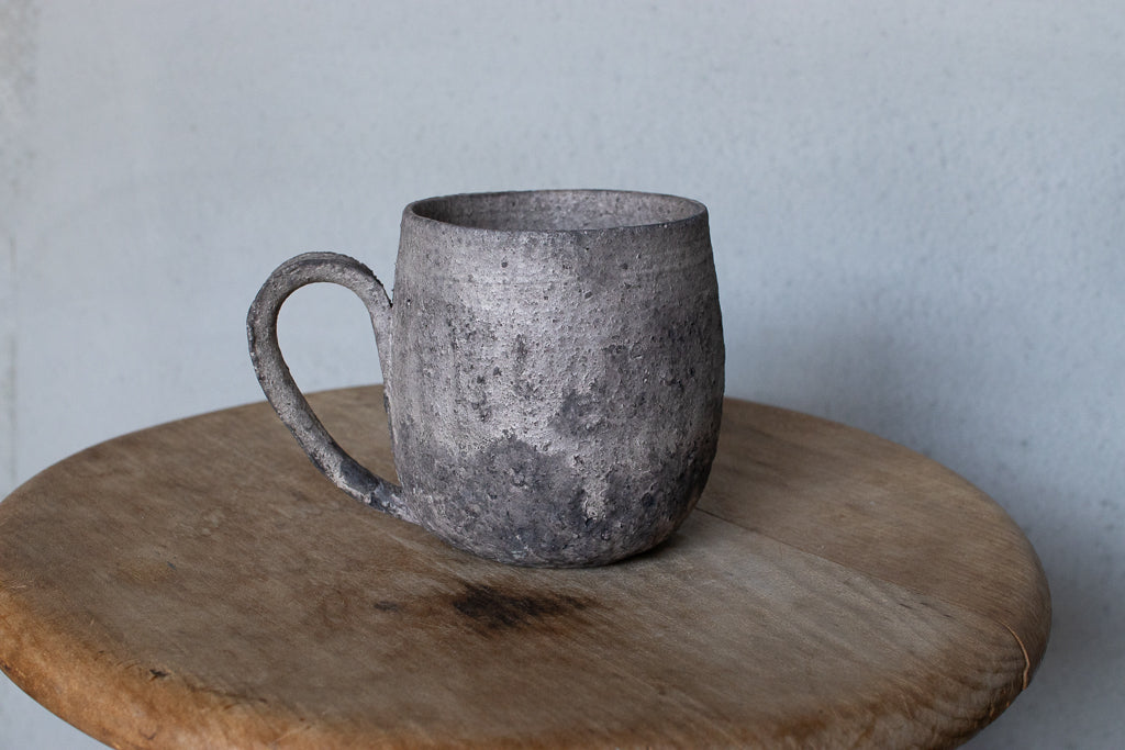 栁川晶子 / マグカップ タル 銀彩