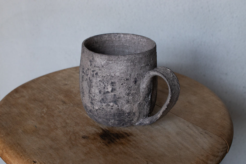 栁川晶子 / マグカップ タル 銀彩