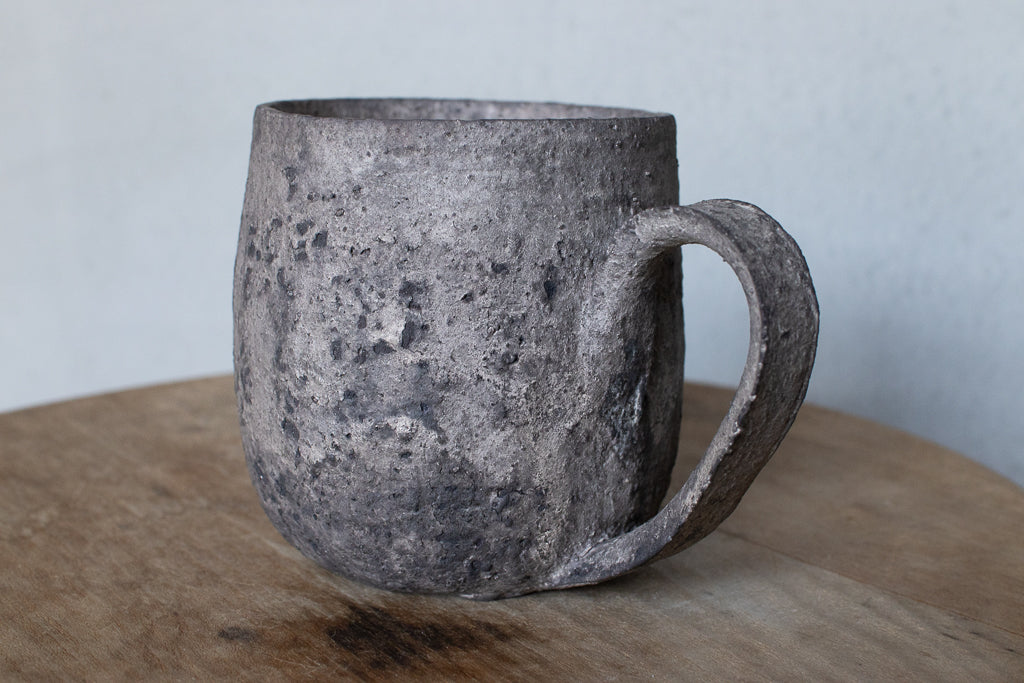 栁川晶子 / マグカップ タル 銀彩