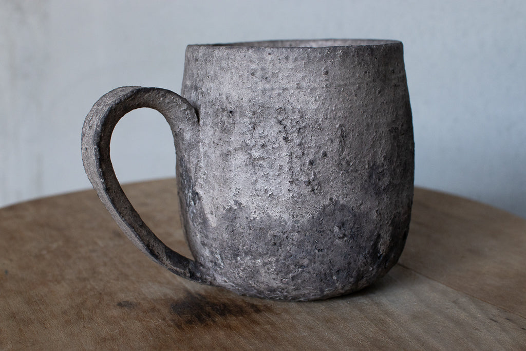 栁川晶子 / マグカップ タル 銀彩