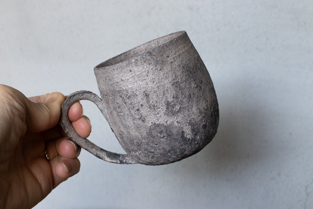 栁川晶子 / マグカップ タル 銀彩