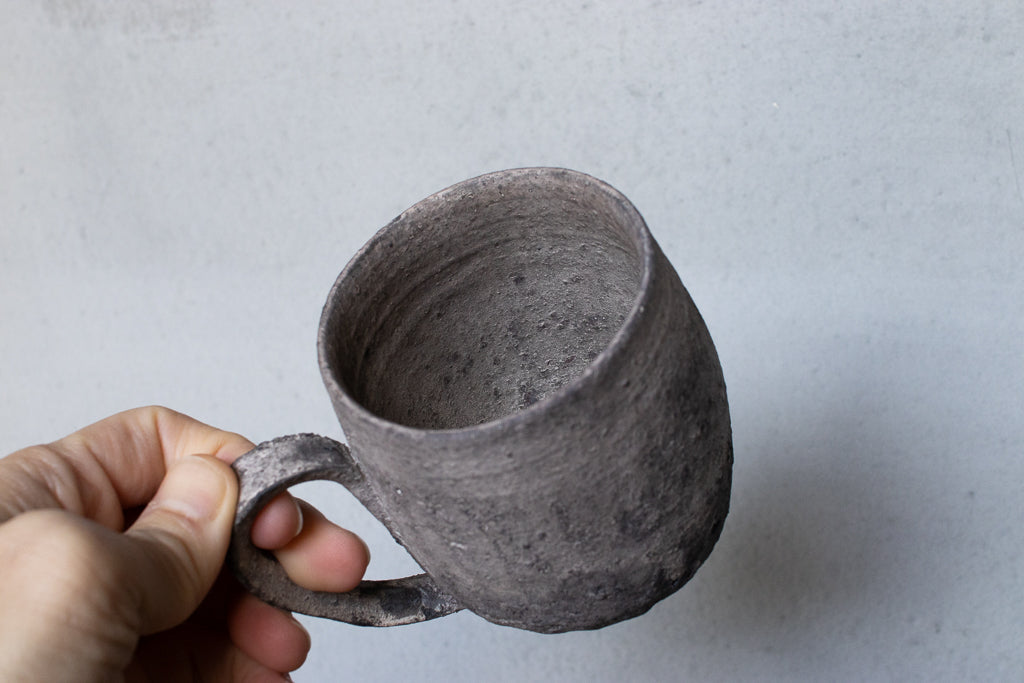 栁川晶子 / マグカップ タル 銀彩