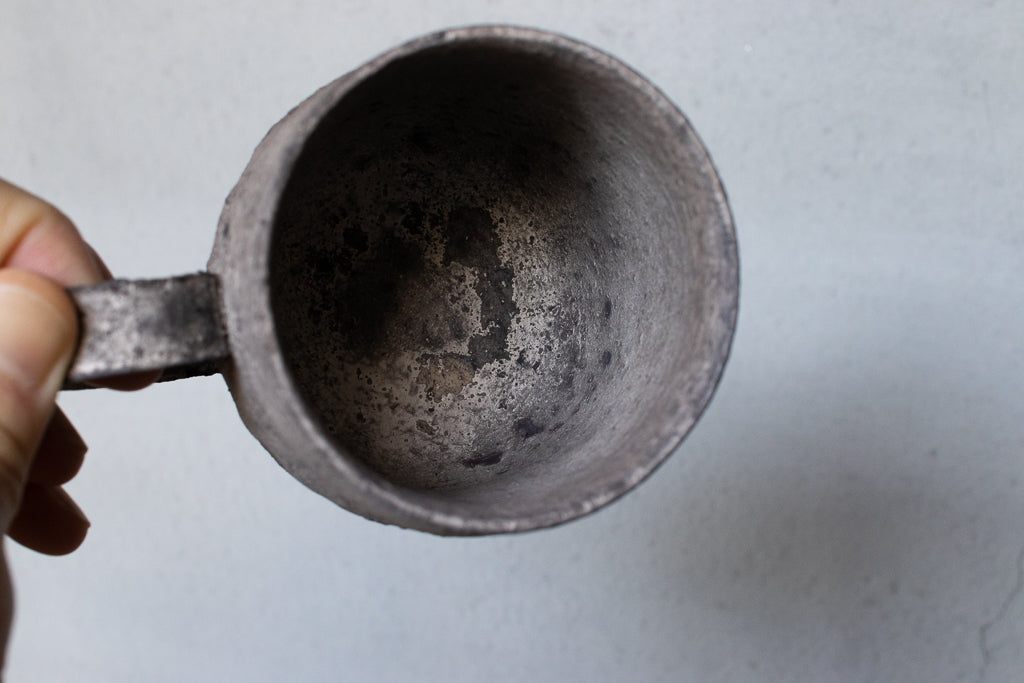 栁川晶子 / マグカップ タル 銀彩