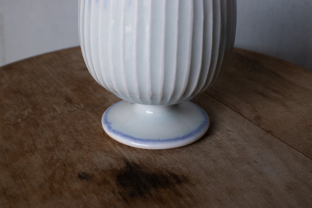 鈴木まどか / 彫花文鎬高杯 ゴブレット