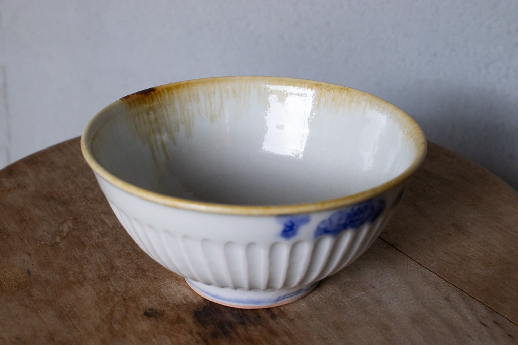 鈴木まどか / 彫花文鎬飯碗 ご飯茶碗