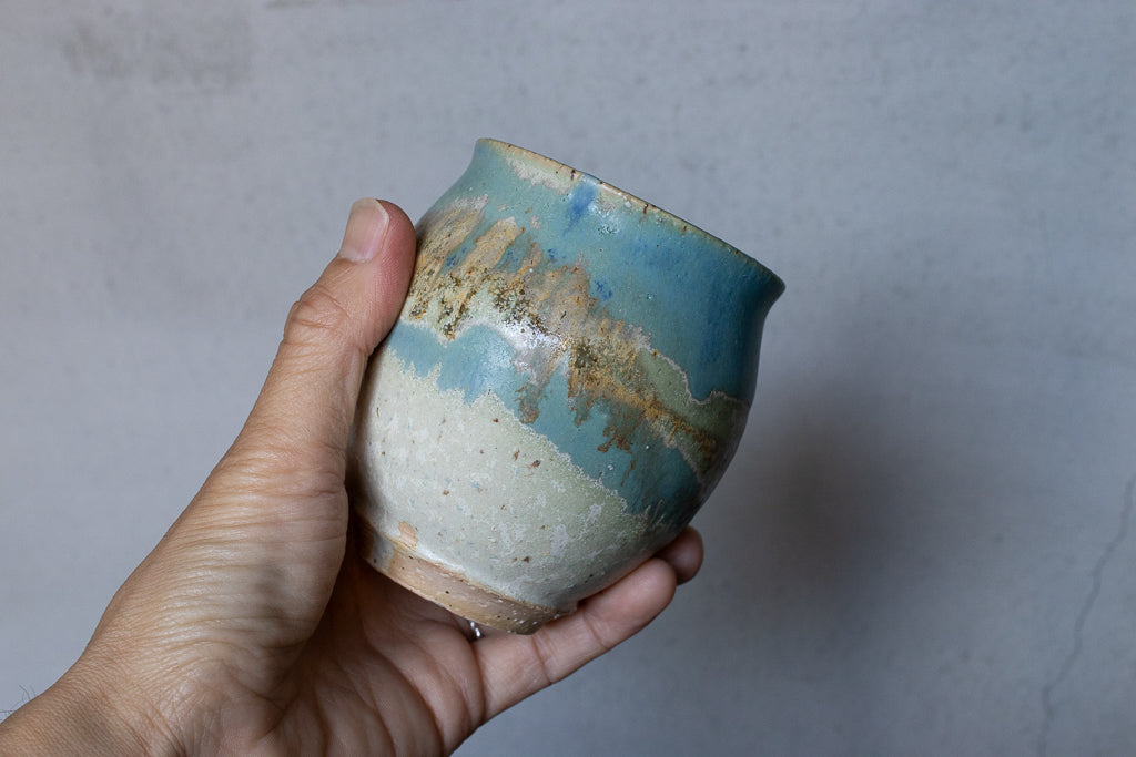 Naoki Kanazawa / Round Mug Ao