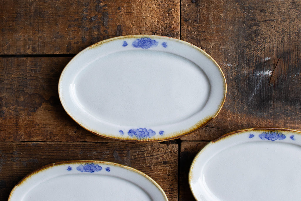 鈴木まどか / 彫花紋オーバル皿 中