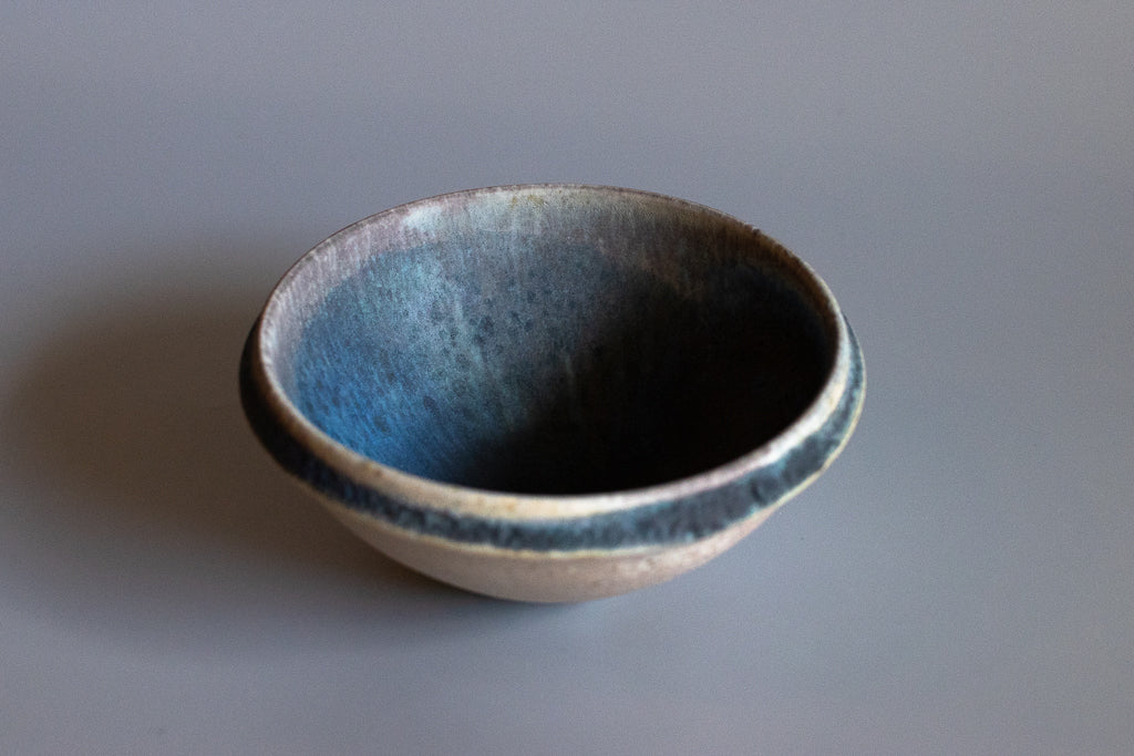 Rin Takahashi / Half-porcelain clay bowl (wood kiln) 2023 new work