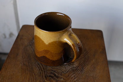 Yoshinan Sagawa / Mug L Orange/Mokumoku pattern