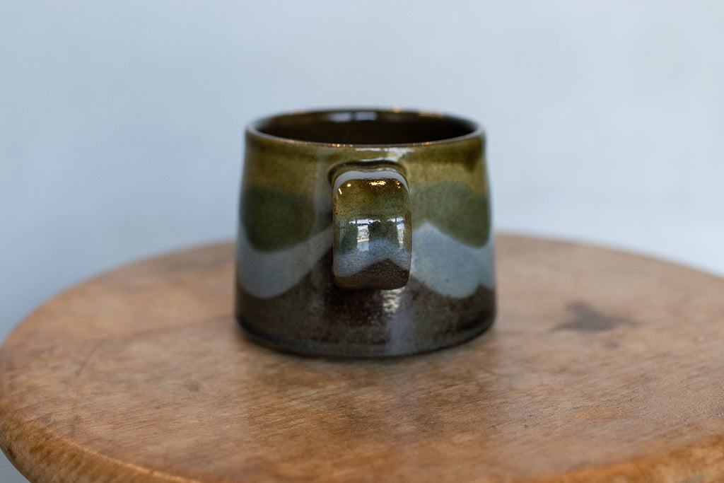 Yoshinan Sagawa / Mug S Green/Mokumoku pattern