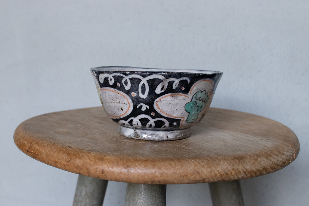 宮﨑泰裕 / 上絵飯碗 グーチョキパー ご飯茶碗