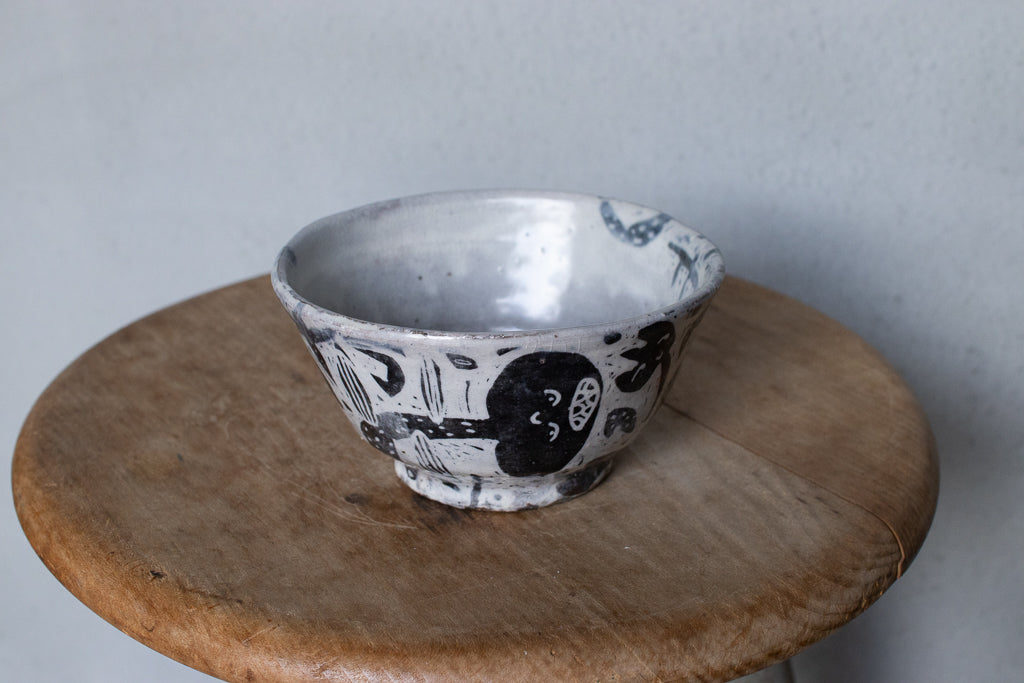 宮﨑泰裕 / 飯碗 花たち ご飯茶碗