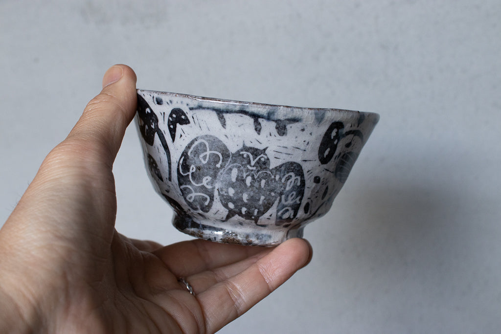 宮﨑泰裕 / 飯碗 花たち ご飯茶碗