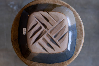 Yoshinari Sagawa / Square plate L (light blue)
