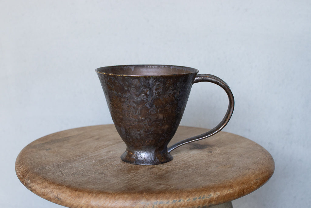 平井秀 / 珈琲杯 コーヒーカップ 黒金（くろがね）  マグカップ A