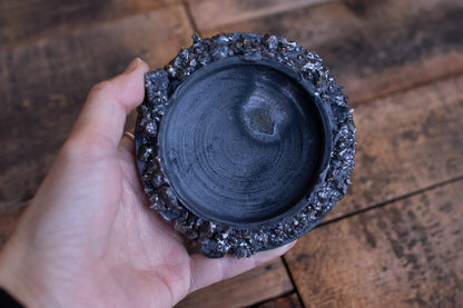 Rintaro Nonaka / Stone cup (black, thin type)