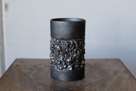 Rintaro Nonaka / Stone cup (black, thin type)