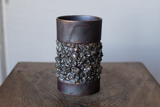 Rintaro Nonaka / Stone cup (black, thin type)