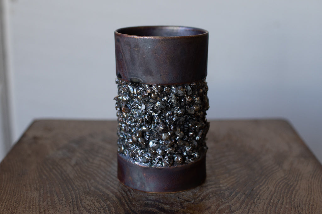 Rintaro Nonaka / Stone cup (black, thin type)