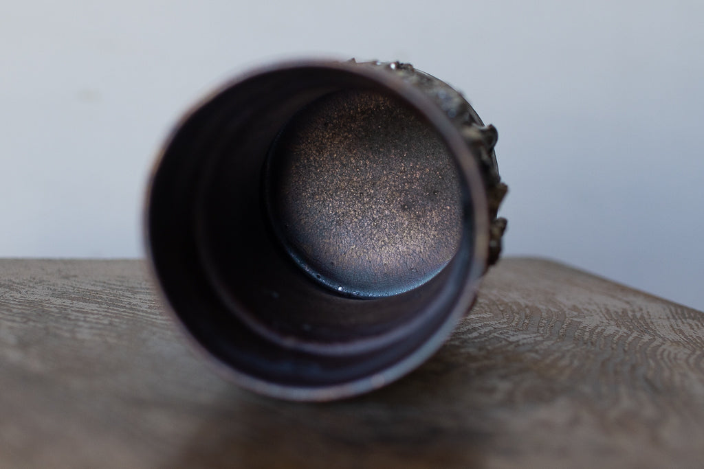 Rintaro Nonaka / Stone cup (black, thin type)