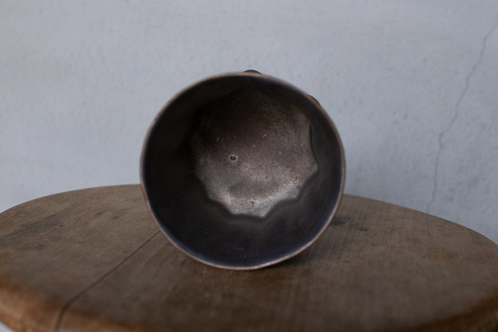 Rintaro Nonaka / Stone cup (black, thin type)