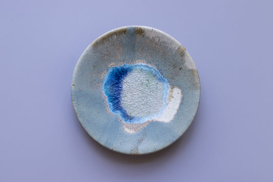 Naoyoshi Kanazawa / Small plate “Water of the Planet” 13cm