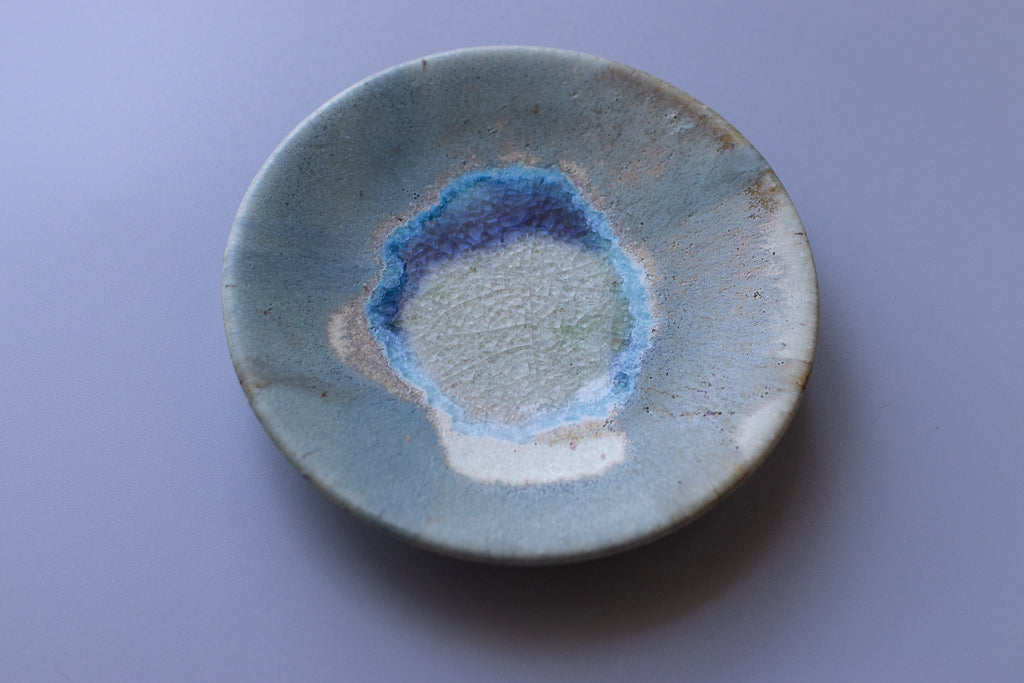 Naoyoshi Kanazawa / Small plate “Water of the Planet” 13cm