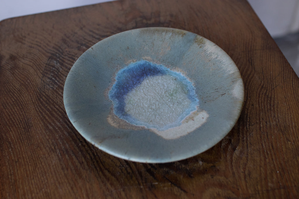 Naoyoshi Kanazawa / Small plate “Water of the Planet” 13cm