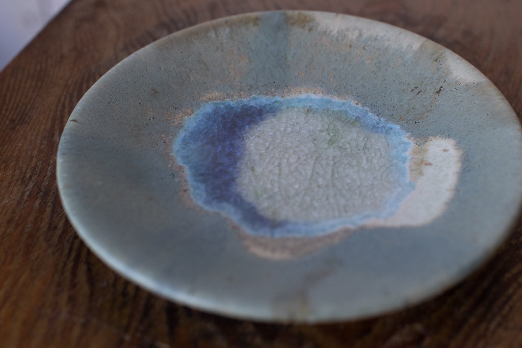 Naoyoshi Kanazawa / Small plate “Water of the Planet” 13cm