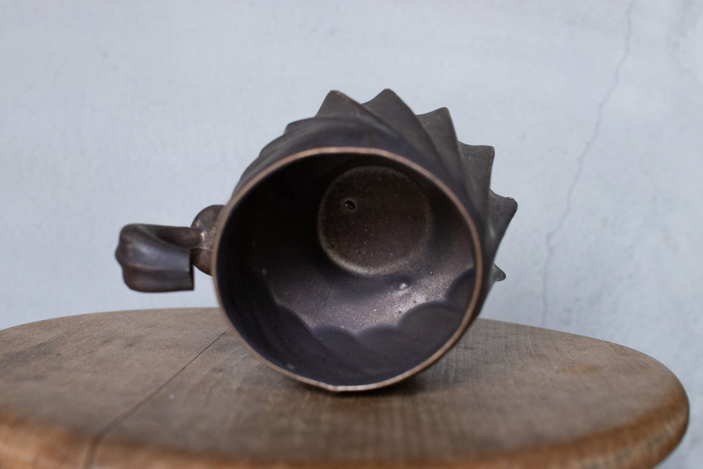 Rintaro Nonaka / Stone cup (black, thin type)