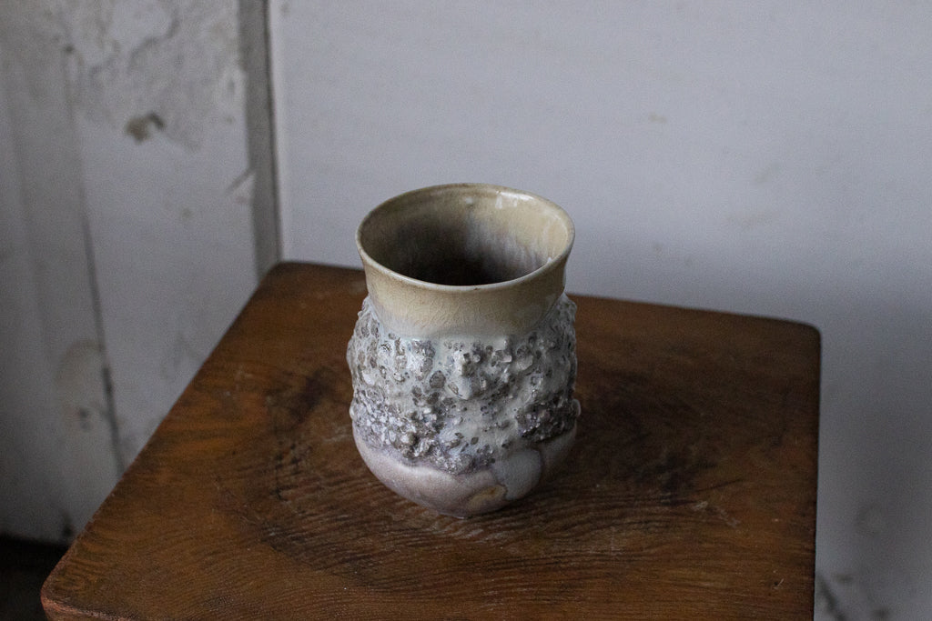 Rintaro Nonaka / Stone cup (black, thin type)