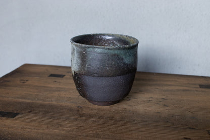 高橋燎 / 丸湯呑み・フリーカップ 薪窯（トレインキルン）'24個展出展作品