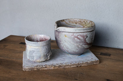 高橋燎 / ぐい呑 各種 薪窯（トレインキルン）'24個展出展作品