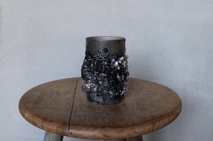 野中麟太郎 / stone cup small tanka 石のカップ 小 炭化