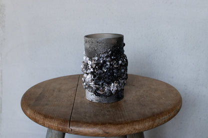 野中麟太郎 / stone cup small tanka 石のカップ 小 炭化