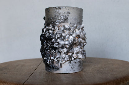 野中麟太郎 / stone cup small tanka 石のカップ 小 炭化