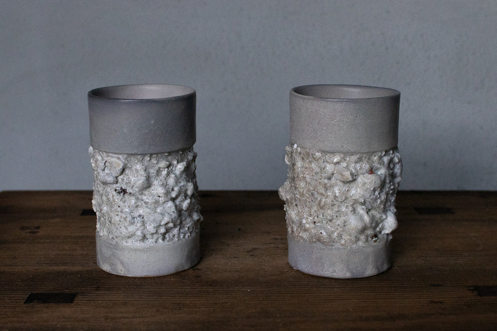 Rintaro Nonaka / Stone cup (gray, thin type)