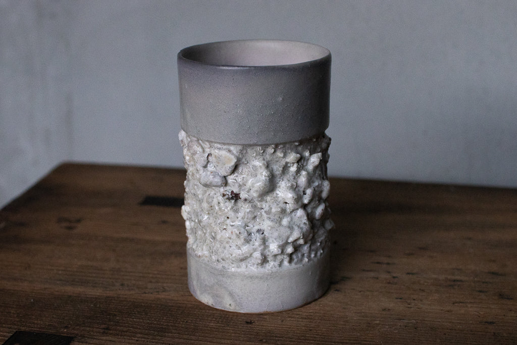 Rintaro Nonaka / Stone cup (gray, thin type)