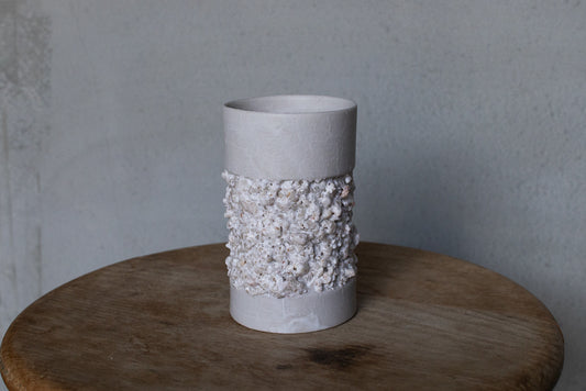 野中麟太郎 / stone cup small matte white 石のカップ 小 マットホワイト