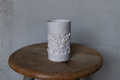 野中麟太郎 / stone cup small matte white 石のカップ 小 マットホワイト