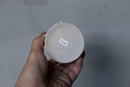野中麟太郎 / stone cup small matte white 石のカップ 小 マットホワイト