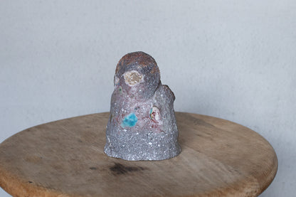 高橋燎 / 曖昧なたぬき1 薪窯（トレインキルン）'24個展出展作品