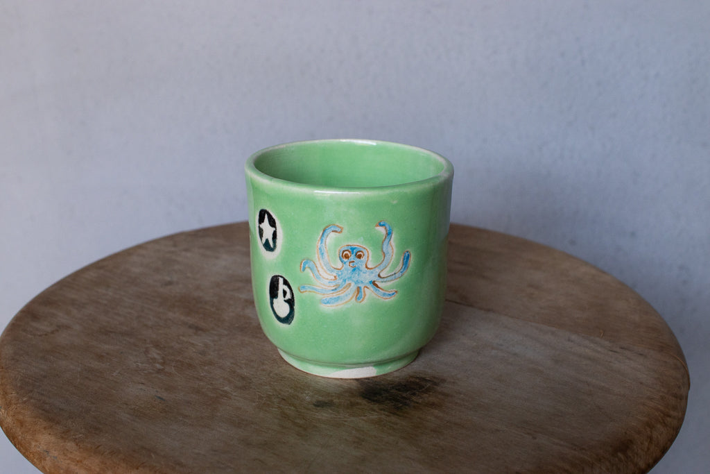 時山桜 / フリーカップ・湯呑 オクトパス