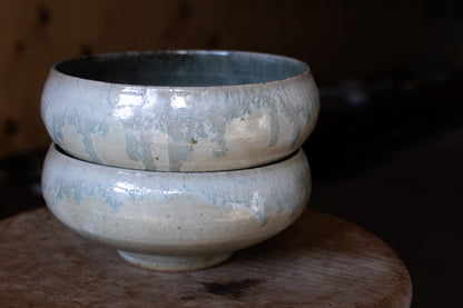 村澤享 / 丸鉢 青灰釉