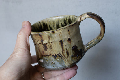 Motoyuki Tonoike / Ash glaze mug 36-5