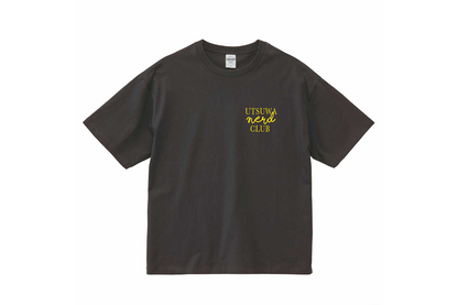 【送料込み】futou original "UTSUWA NERD CLUB" S/S Tee ワイドシルエット 白・スミクロ